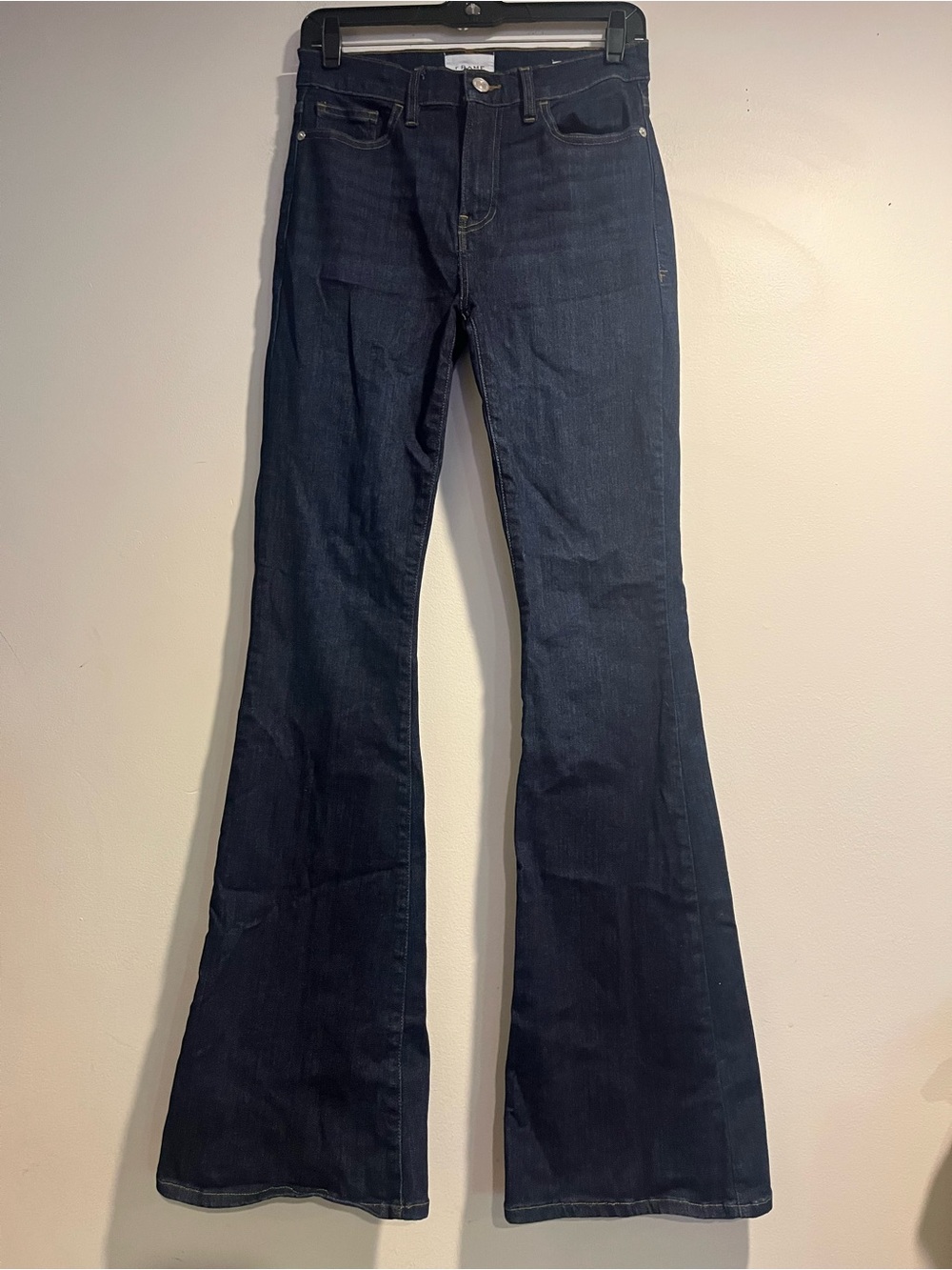 FRAME Le High Flare jeans in Fawcett